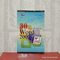 Image of 30 Menit Bersama Word 2007