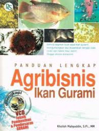Image of Panduan lengkap agribisnis ikan gurami