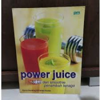 Image of Power juice 50 jus dan smoothie penambah tenaga