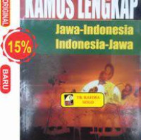 Image of kamus lengkap jawa-indonesia indonesia-jawa
