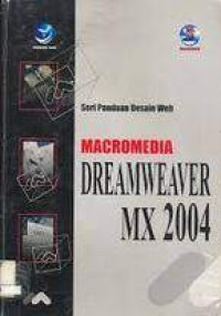 Image of Seri Panduan Desain Web Macromedia Dreamweaver MX 2004