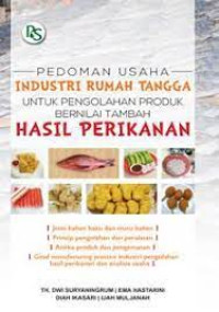 Image of Pedoman Usaha Industri Rumah Tangga Untuk Pengolahan Produk Bernilai Tambah Hasil Perikanan