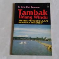 Image of Tambak Udang Windu Sistem Pengolahan Berpola Intensif